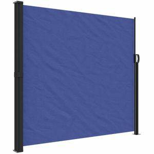 VidaXL Windscherm uittrekbaar 180x500 cm blauw vidaXL Tuinschermen